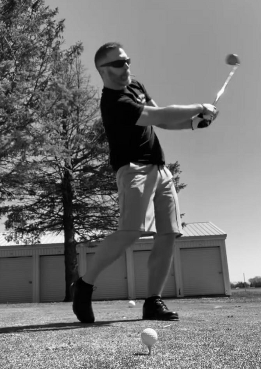 "I was not meant to swing."